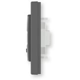 Homematic IP Universal Dimmeraufsatz – Bewegungsmelder (HmIP-UDI-SMI55-A) anthrazit