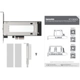 Icy Dock ExpressSlot Elite MB840M5P-B, Schnittstellenkarte schwarz/silber