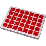 Keychron Gateron Phantom Red Switch-Set, Tastenschalter rot, 35 Stück