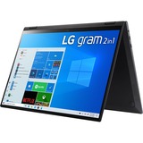 LG gram 16 (16T90P-G.AA75G), Notebook schwarz, Windows 10 Home 64-Bit
