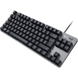 Logitech K835 TKL, Tastatur grau/schwarz, DE-Layout, GX Red