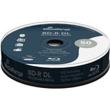 MediaRange BD-R 50 GB, Blu-ray-Rohlinge 6fach, 10 Stück, Retail