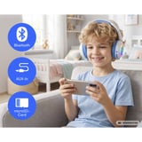 Medion Life HE-1 Kids  Bluetooth Kinderkopfhörer blau, Bluetooth, microSD, MP3-Player