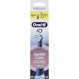 Oral-B Oral-B iO Sanfte Reinigung 4er, Aufsteckbürste schwarz, für empfindliche Bereiche und gesünderes Zahnfleisch