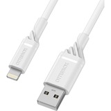 Otterbox USB 2.0 Adapterkabel, USB-A Stecker > Lightning Stecker weiß, 2 Meter