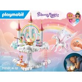 PLAYMOBIL 71359 Princess Magic Himmlisches Regenbogenschloss, Konstruktionsspielzeug 