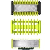Philips OneBlade Face + Body Set QP620/50 2 Klingen + Hautschutzaufsatz & Kammaufsatz