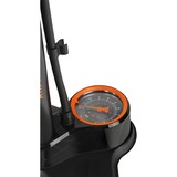 SKS Standpumpe AIR-X-PLORER 10.0, Luftpumpe schwarz/orange, MULTI VALVE-Pumpenkopf "MV EASY"
