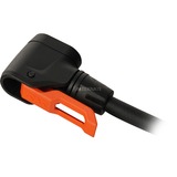 SKS Standpumpe AIR-X-PLORER 10.0, Luftpumpe schwarz/orange, MULTI VALVE-Pumpenkopf "MV EASY"