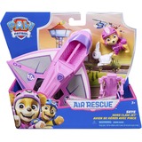 Spin Master Paw Patrol Air Rescue - Skyes Rettungsflugzeug, Spielfahrzeug  mit einziehbarer Klaue und Rettungskorb, mit Skye Spielfigur und Hase