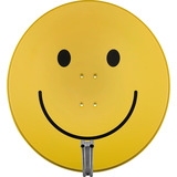 TechniSat Satellitenspiegel 850 Plus, Sat-Spiegel gelb, Retail