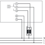 Theben RAMSES 722, Thermostat weiß