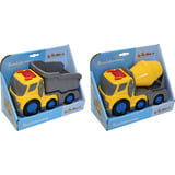 VEDES SpielMaus Baby Baufahrzeuge, Licht und Sound, Friktion, 2-fach sortiert, Spielfahrzeug 