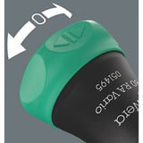 Wera 80 RA Vario Handhalter mit Ratschenfunktion, Schraubendreher schwarz/grün, für Doppelklingen aus dem Wera Vario-Programm
