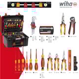 Wiha Werkzeug-Set XL 2 Trolley electric schwarz/rot, 60-teilig, mit Trolley-Koffer