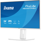 iiyama ProLite XB2497HSU-W1, LED-Monitor 60.5 cm (23.8 Zoll), weiß (matt), FullHD, IPS, HDMI, DP, USB-Hub, erg. Standfuß, 120Hz Panel