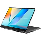 ASUS Vivobook 14 Flip (TP3407SA-QL023W), Notebook grau, Intel® Core™ Ultra 7 258V, Intel® Arc™ Graphics 140V, 32 GB LPDDR5X, 1 TB (1 TB SSD), Windows 11 Home 64-Bit