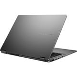 ASUS Vivobook 14 Flip (TP3407SA-QL023W), Notebook grau, Intel® Core™ Ultra 7 258V, Intel® Arc™ Graphics 140V, 32 GB LPDDR5X, 1 TB (1 TB SSD), Windows 11 Home 64-Bit