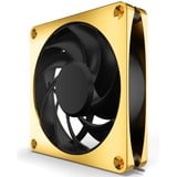 Alphacool Apex Stealth Metal Power 120mm Lüfter 3000rpm, Gehäuselüfter gold/schwarz, 120 mm
