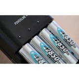 Ansmann 2850mAh, Akku blau, 2x AA (Mignon)