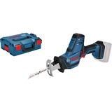 Bosch Akku-Säbelsäge GSA 18V-LI C Professional solo, 18Volt blau/schwarz, ohne Akku und Ladegerät, L-BOXX