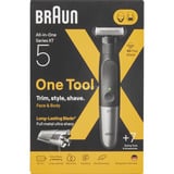 Braun Series X XT5100 Face + Body, Bartschneider schwarz/silber