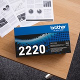 Brother Toner schwarz TN-2220 schwarz, Retail