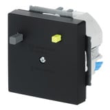 Busch-Jaeger Fehlerstromschutzschalter Unterputzeinsatz 3151 UC-885, Steckdose schwarz, Retail
