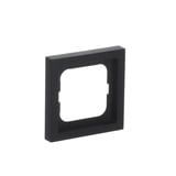 Busch-Jaeger Rahmen einfach, future linear, Plattform 63, matt, Kunststoff, Unterputzmontage schwarz (matt), Retail