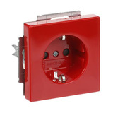 Busch-Jaeger Schutzkontakt Steckdosen Einsatz 20 EUCKS 12 82 101 rot, Retail