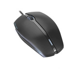 CHERRY GENTIX Corded Optical Illuminated Mouse, Maus schwarz