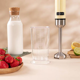 Cecotec Stabmixer Power RetroYellow 1200MAX Cream&Crush gelb, 1.200 Watt, mit Zerkleinerer und Schneebesen