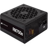 Corsair RM750e 750 Watt 80 Plus Gold Generalüberholt, PC-Netzteil schwarz, 1x 12 Pin High Power GPU, 1x PCIe, Kabel-Management, 750 Watt