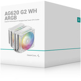 DeepCool AG620 G2 WH ARGB, CPU-Kühler weiß, 120 mm