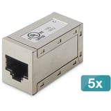 Digitus Cat.6 modulare Kupplung, geschirmt 5 Stück