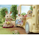 EPOCH Sylvanian Families - Erlebniskindergarten Bus Regenbogen, Konstruktionsspielzeug 