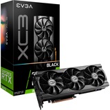 EVGA GeForce RTX 3070 XC3 BLACK GAMING, Grafikkarte 3x DisplayPort, 1x HDMI