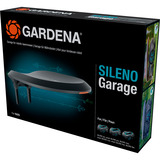 GARDENA Garage für Mähroboter, Unterstand grau/orange, für SILENO minimo, SILENO life, SILENO city