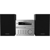 Grundig CMS 4200, Kompaktanlage silber, Bluetooth, DAB+, CD, FM