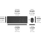 HP 330 Wireless-Maus und -Tastatur, Desktop-Set schwarz, DE-Layout