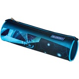 Herlitz SoftLight Plus Space Boy, Schulranzen dunkelblau/hellblau, inkl. befülltem 16 tlg. Schüleretui, Faulenzermäppchen, Sportbeutel