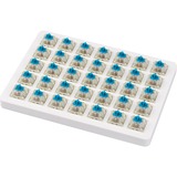 Keychron Cherry MX RGB Blue Switch-Set, Tastenschalter blau/transparent, 35 Stück