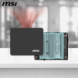 MSI Cubi NUC TWG S-006XAT, Mini-PC schwarz, ohne Betriebssystem