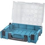 Makita MAKPAC-Organizer 191X84-4, Koffer blau/transparent, ohne Boxeinsätze