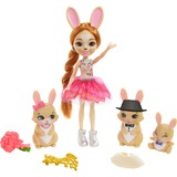 Mattel Enchantimals Royals Brystal Bunny Familie, Puppe