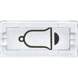Merten Symbol Klingel rechteckig, Schalter transparent, Retail