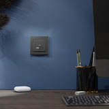 Merten Zentralplatte Ladestation Einsatz schwarz, Retail