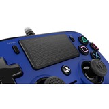 Nacon Wired Compact Controller, Gamepad blau/schwarz, PlayStation 4, PC