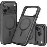 Nevox StyleShell INVISIO, Handyhülle schwarz, iPhone 17 Pro Max, kompatibel mit MagSafe