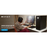 OMEN 25L Gaming Desktop GT15-0004ng, Gaming-PC schwarz, Windows 11 Home 64-Bit